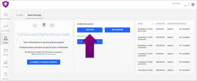 coinlion deposit